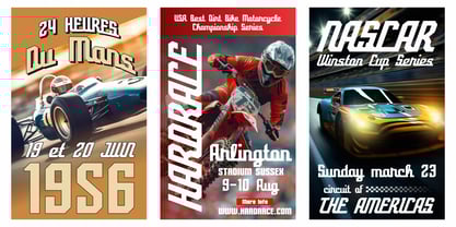 Glorytime Font Poster 2