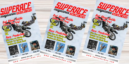 Glorytime Font Poster 5