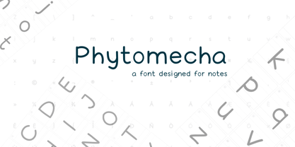 Phytomecha Font Poster 1