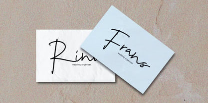 Nerland Signature Font Poster 7