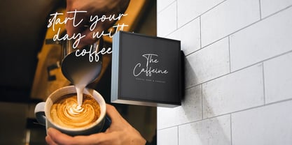 Cinta Monyett Font Poster 4