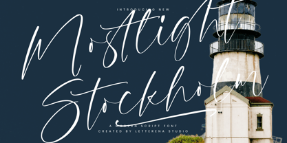 Mostlight Stockholm Font Poster 1