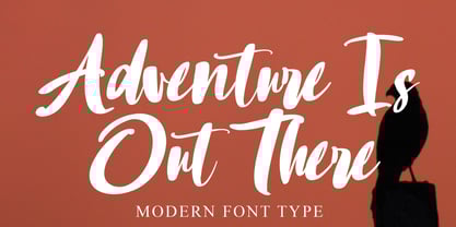 Falentinha Shouty Font Poster 3