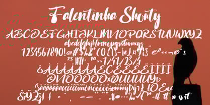 Falentinha Shouty Font Poster 5
