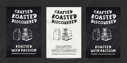 Scrap Margin Font Poster 5