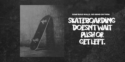 Scrap Margin Font Poster 6