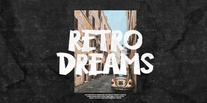 Scrap Margin Font Poster 4