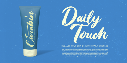 Skanika Font Poster 5