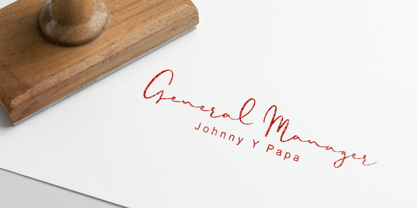 Gianinos Font Poster 3