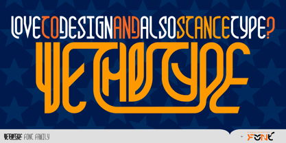 We The Type Font Poster 2