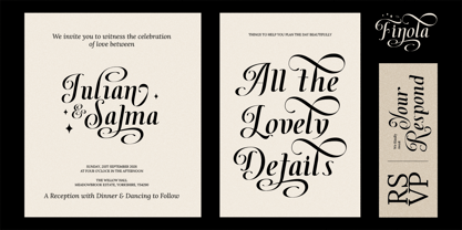 Dh Finola Font Poster 13