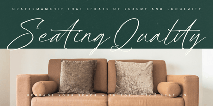 Dignity Justice Font Poster 3