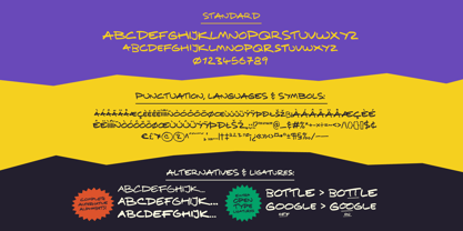 Craze Status Font Poster 3