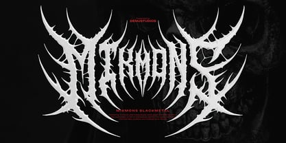 Mikmons Font Poster 1