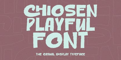 MC Chiosen Font Poster 1
