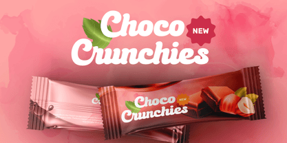 Milky Pinky Font Poster 2