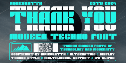 Aruesa Font Poster 8