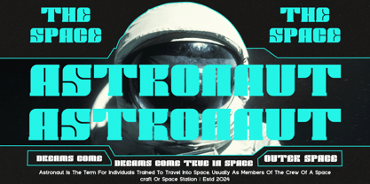 Aruesa Font Poster 4