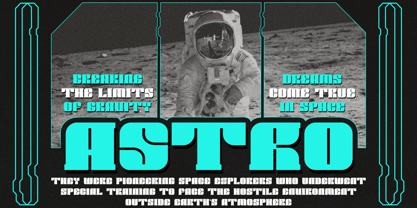 Aruesa Font Poster 2