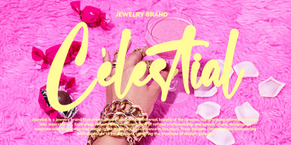 Keira Juniper Font Poster 6