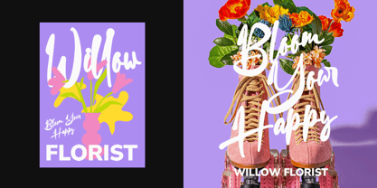 Keira Juniper Font Poster 2