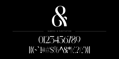 Kalieb Luxury Font Poster 8