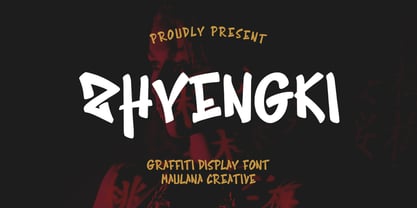 MC Zhyengki Font Poster 1