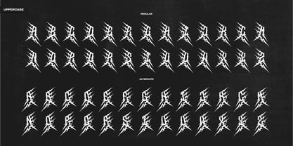 Mikrion Font Poster 11