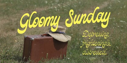 Beach and Great Moments Font Poster 6