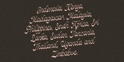 Beach and Great Moments Font Poster 5