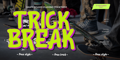 Scribble Pop Font Poster 2