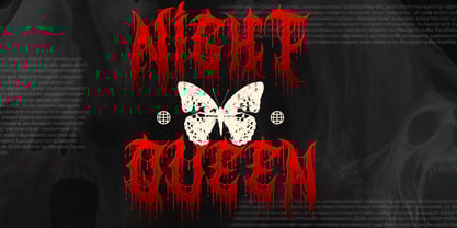 Reign Crimson Font Poster 3