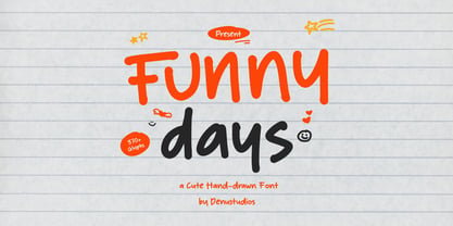 Funny Days Font Poster 1