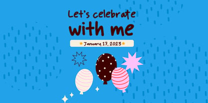Funny Days Font Poster 4