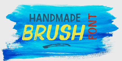 Lincah Brush Font Poster 8