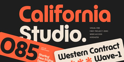Neue York Font Poster 2