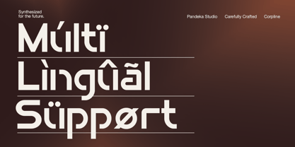 Corpline Font Poster 7