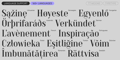 TT Moons Font Poster 7