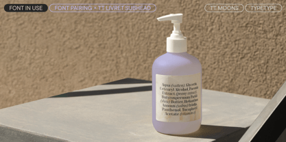 TT Moons Font Poster 9