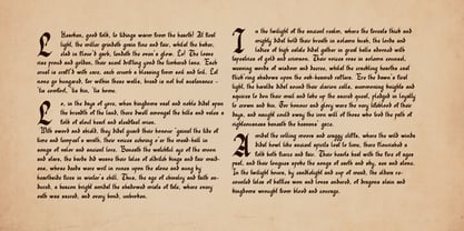 Braffyon Font Poster 4