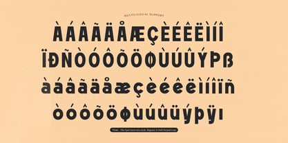 Prism Tropic Font Poster 11