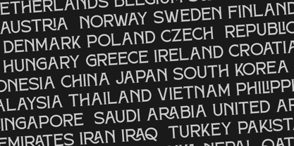 Necra Font Poster 12