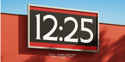 Necra Font Poster 11