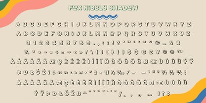 Fox Nibbly Font Poster 12