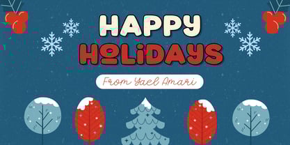 Fox Nibbly Font Poster 3