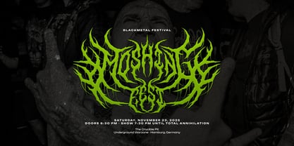 Omenist Font Poster 3