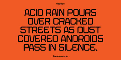 Bagelon Font Poster 15