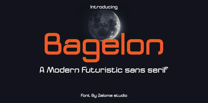 Bagelon Font Poster 1