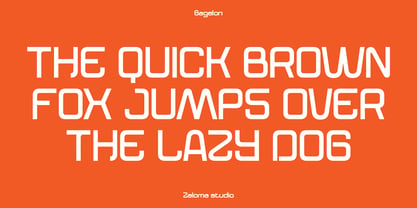 Bagelon Font Poster 8