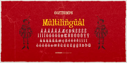 Goztbumps Font Poster 7